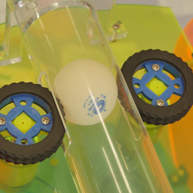 An automated ping pong ball launcher to improve training efficiency