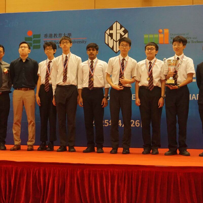 The 42nd Hong Kong Mathematics Olympiad Champion_Second Runner-up
